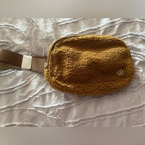 Lululemon fur belt bag